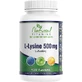 Natürliche Vitamine L-Lysin 500mg 100 Tabletten ohne Geschmacksverstärker