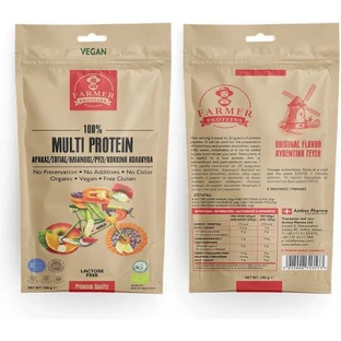 Farmer Proteins 100% Multi Protein Gluten & Lactose Free 100gr