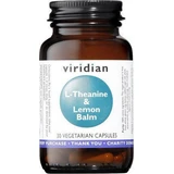 Viridian L-theanine & Citroenmelisse 30 Capsules