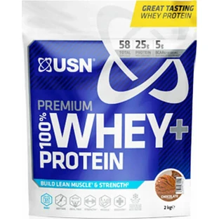 USN 100% Whey Premium Wei-eiwit met chocoladesmaak 2kg