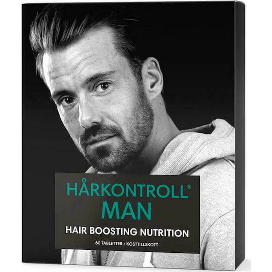 Harkontroll Man Hair Boosting Nutrition Specjalny suplement diety 60 tabs: ceny i cechy