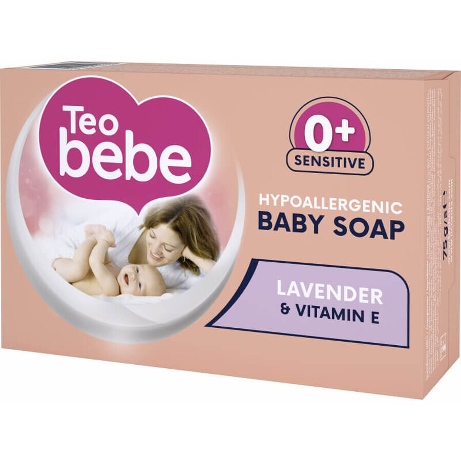 Sapun cu lavanda si vitamina E, 75 g, Teo Bebe