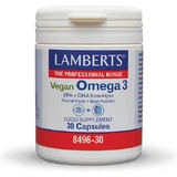 Lamberts Vegan Omega 3 750mg 30 caps Niet-gearomatiseerd