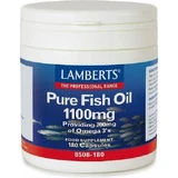 Lamberts Pure Fish Oil Huile de poisson 1100mg 180 caps
