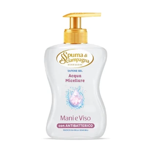 Jabón líquido con agua micelar, 400ml, Spuma di Sciampagna