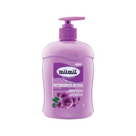 Sapone liquido intimo con estratto di malva, 500ml, Milmil