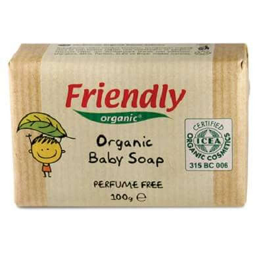 Sapone per bambini biologico, 100 g, Friendly Organic