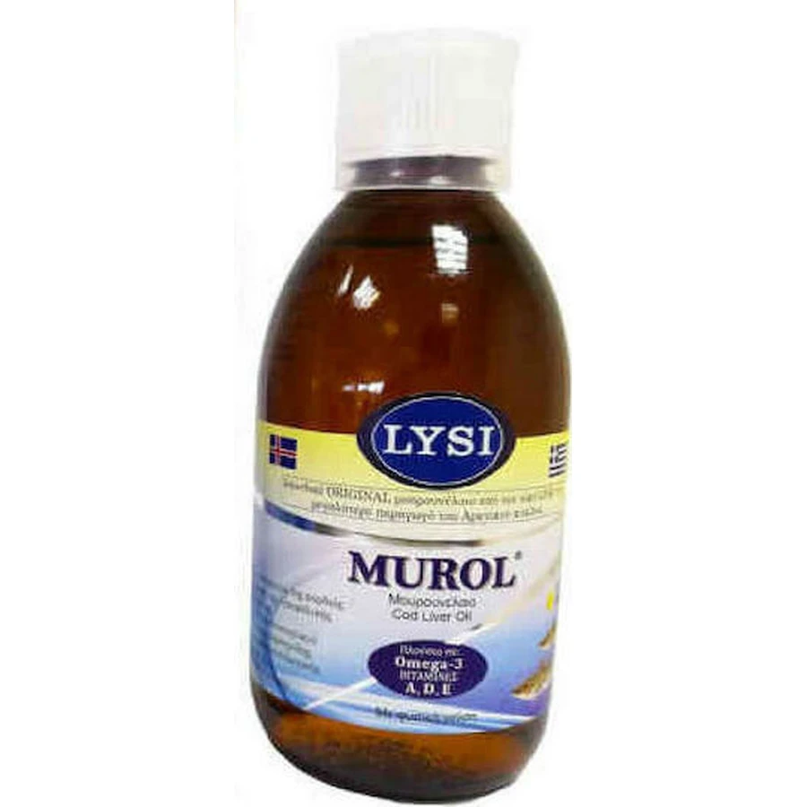 Medichrom Murol ulei de ficat de cod Ulei de ficat de cod Potrivit pentru copii 250ml Natural - Natural