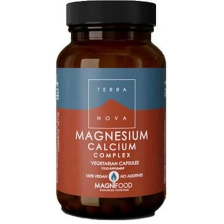 TerraNova Calcio Magnesio Complejo 100 cápsulas a base de hierbas