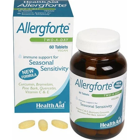 Gesundheitshilfe Allergforte Allergforte Zwei am Tag Multivitamin für Energie & Stärkung des Immunsystems 60 x 1 Kapsel