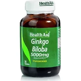 Health Aid Ginkgo Biloba 5000mg 30 cáps.