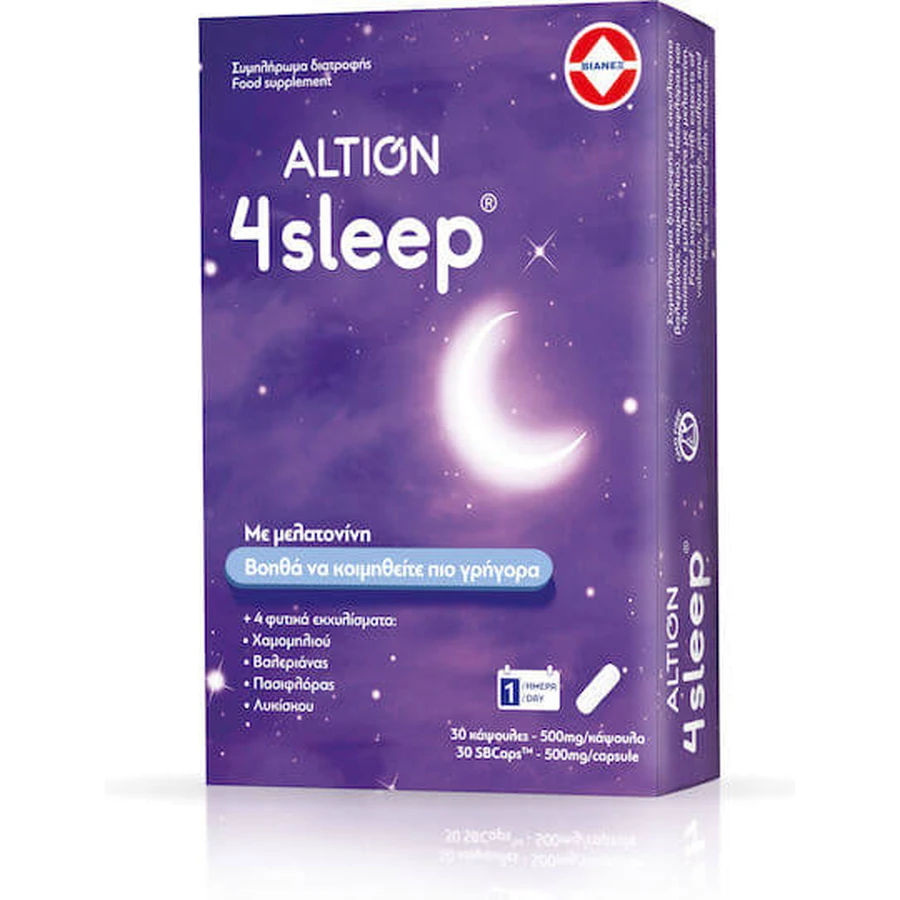 Altion 4Sleep Supliment pentru Somn 30 capace