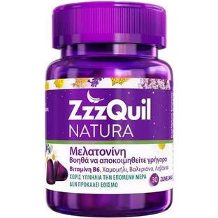 ZzzQuil Natura Schlaf Ergänzung 30 Mango Gelee Bonbons