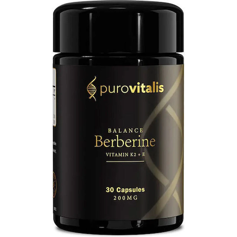 Purovitalis Berberine Balance Complément Alimentaire Spécial Spécial 30 gélules