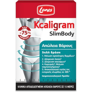 Lanes Kcaligram SlimBody Afslanksupplement 60 capsules