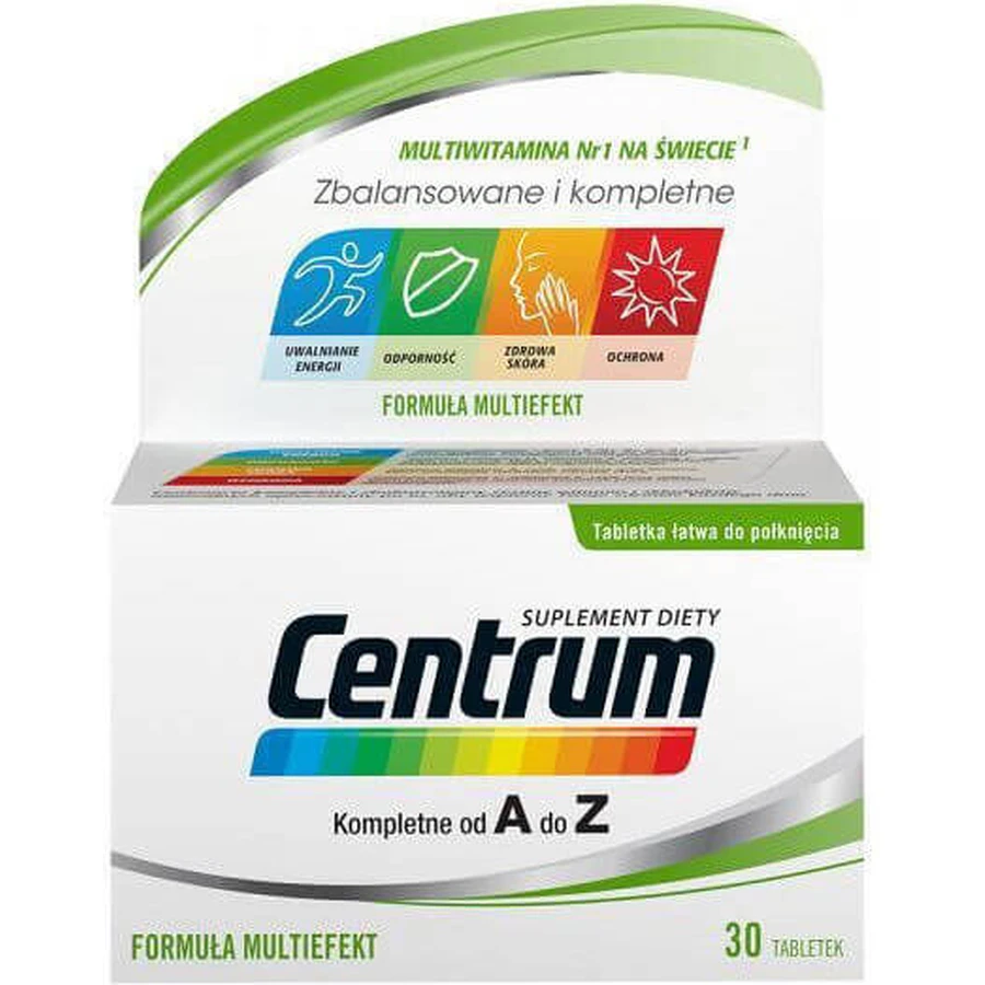 Centrum A to Z Multivitaminico per la pelle 30 Compresse