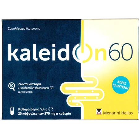 Menarini Kaleidon 60 Probiotica 270mg Lactobacillus Rhamnosus GG 20 caps