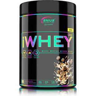 Genius Nutrition IWHEY Whey Protein with Creatine & Flavour Cookies & Cream 900gr