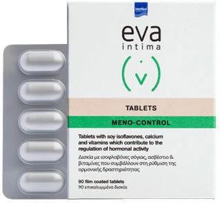 InterMed Eva Intima Intima Tabletten Meno-Control Menopauzesupplement 90 tabbladen