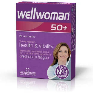 Vitabiotics Wellwoman 50+ Menopause Ergänzung 30 Tabs