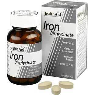 Health Aid Iron Bisglycinate 30mg 30 tabletek