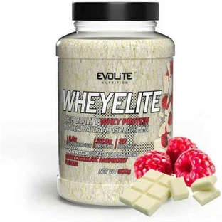 Evolite Whey Whey Protein Elite Whey Protein with Flavour White Chocolate with Raspberry 900gr