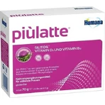 Humana Piulatte Schwangerschaftsergänzung 70gr 14 Beutel