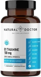 Natural Doctor B1 Thiamine Vitamin for Nervous System Health 100mg 90 veget capsules