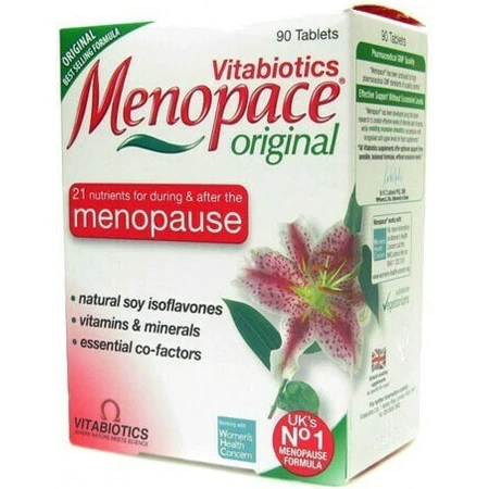 Vitabiotics Menopace Original 21 Nutrientes Suplemento para la Menopausia 30 comp.