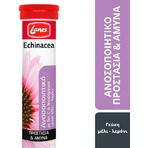 Lanes Echinacea Vitamin C Vitamin for Strengthening Immune System, Skin & Antioxidant Action 135mg Lemon Honey 20 tabs eff
