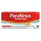 Parasinus Cold and Flu, 200 mg/30 mg, 10 softgels, Haleon