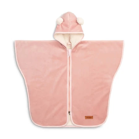 Auto-Poncho Rosa Plüsch