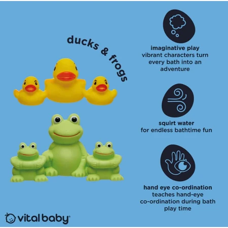 Badspeelgoed Eendjes Earthsmart Vital Baby