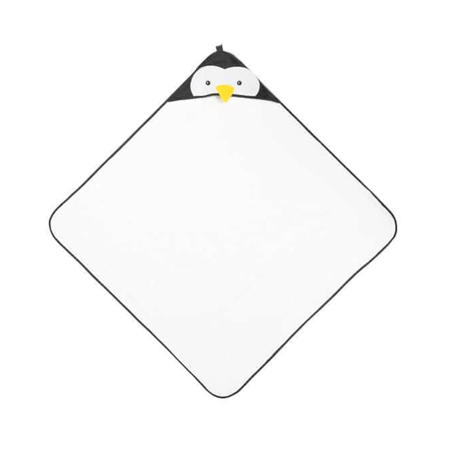 Badhanddoek Pinguïn Watervrienden Wit