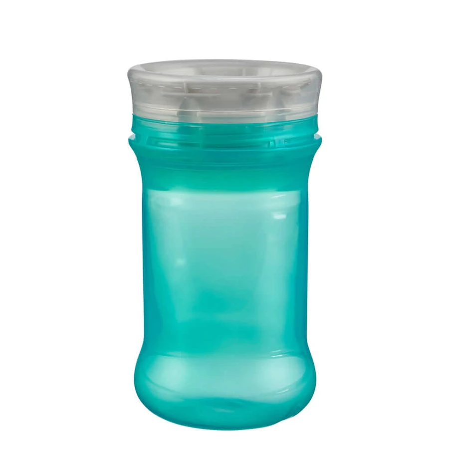 Non-Spilling Cup With Soft Silicone Sippy Cup 360° Green Vital Baby