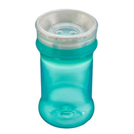 Non-Spilling Cup With Soft Silicone Sippy Cup 360° Green Vital Baby