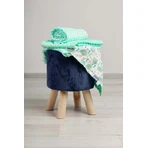 Minky Blanket - Hedgehogs Mint 75X100