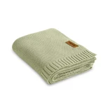 Decke aus Bambus und Baumwolle - Olive 80X100