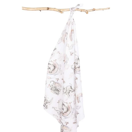 Elephant Swaddle 120X120 Eg-0152 Sensillo