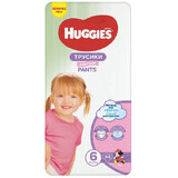 Windelhosen Mädchen Nr. 6, 15-25 kg, 44 Stück, Huggies