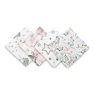 Luierspuugdoos van 4 - Roze 35X35