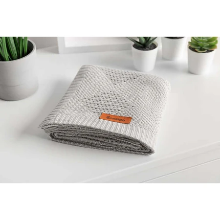 Bambus-Decke - Grau 100X80