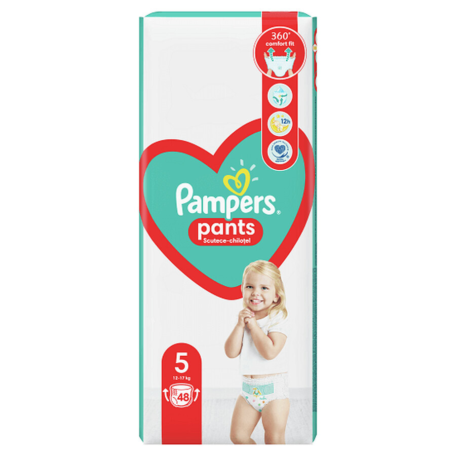 Windelhosen Junior Nr. 5, 12-17 kg, 48 Stück, Pampers