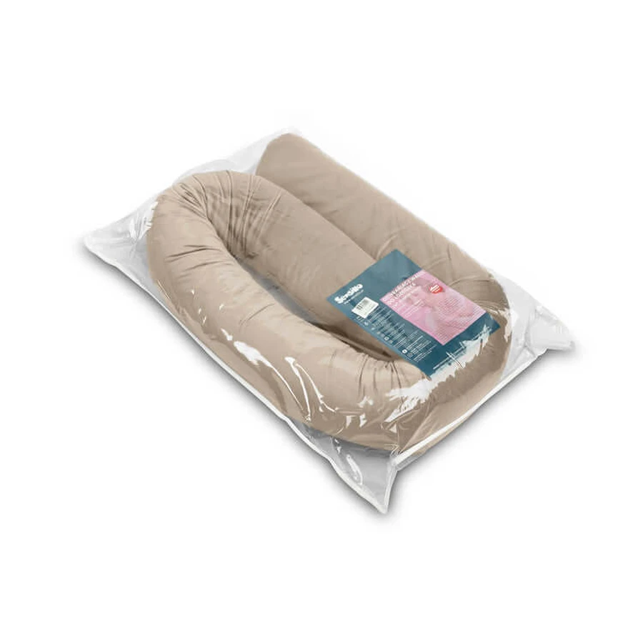 Overtrek voor kinderbed Velvet Beige