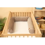 Overtrek voor kinderbed Velvet Beige