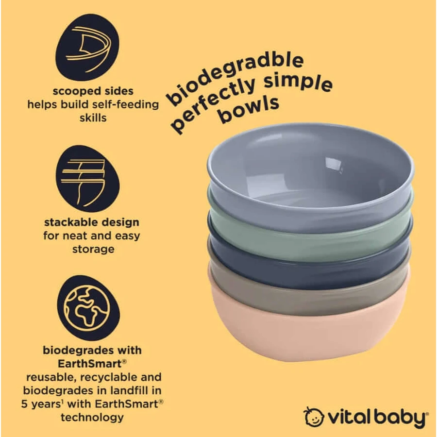 Universele Voedingsbekers 5Pcs. Vital Baby