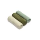 Muslineluiers Uniform Groen 3 Stuks 60x80cm