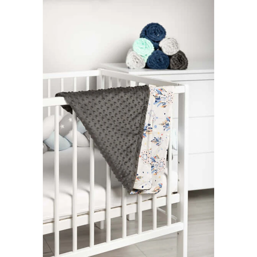 Minky Blanket Graphite