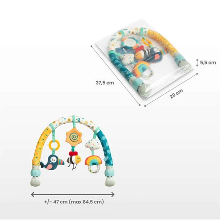Arche à jouets pour poussette ou lit Ocean Sensillo