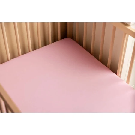 Jersey Deluxe Sheet Pink 160X80 Sensillo